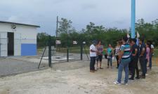 Young people from OSDE Water and Sanitation in Aguas Mariel