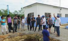 Young people from OSDE Water and Sanitation in Aguas Mariel