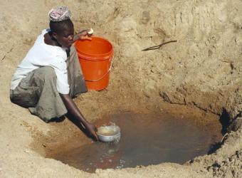 Agua en Mwamongu