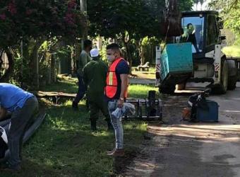 Works at Cruz de Piedra