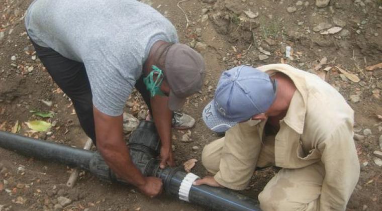 Nueva inversión fortalece el servicio de abasto de agua en Río Frío. rio frio