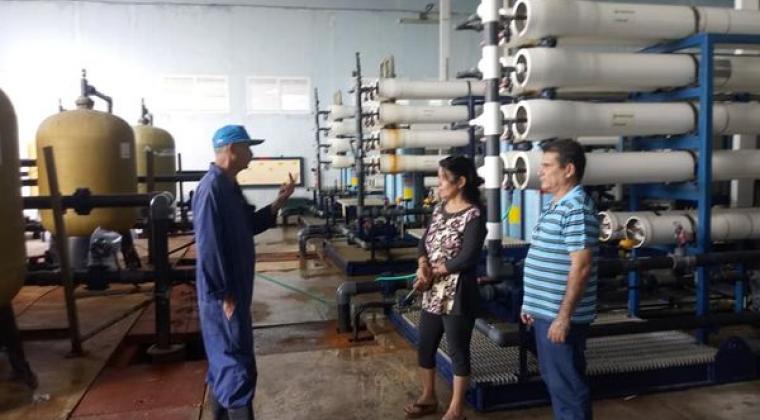 Mantenimiento en Planta Desalinizadora del Acueducto Cayo Santa María. gfdgd